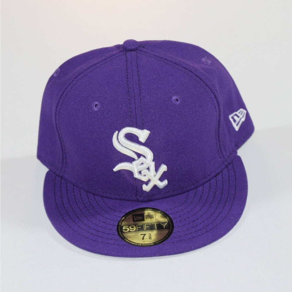 White Sox New Era Fitted Cap Sz 7 3/8